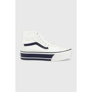 Tenisky Vans SK8-Hi Tapered Stackform dámske, biela farba, VN0A5JMKNWD1