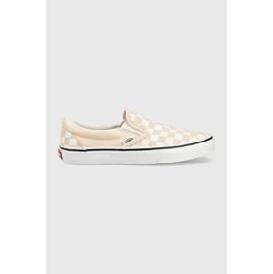 Tenisky Vans Classic Slip-On dámske, oranžová farba, VN0A7Q5DBM01