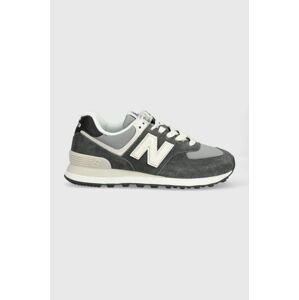 Tenisky New Balance WL574PA čierna farba