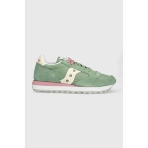 Tenisky Saucony JAZZ ORIGINAL zelená farba