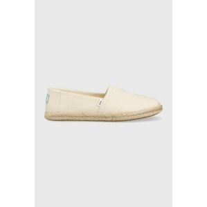 Espadrilky Toms Alpargata Rope béžová farba, 10019682