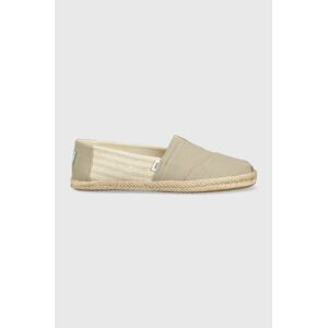 Espadrilky Toms Alpargata Rope béžová farba, 10019673