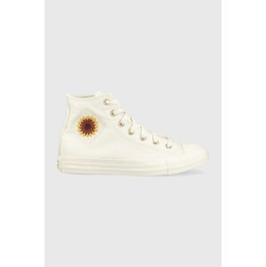 Tenisky Converse Chuck Taylor All Star HI dámske, biela farba, A03514C