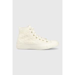 Tenisky Converse Chuck Taylor All Star HI dámske, biela farba, A06114C