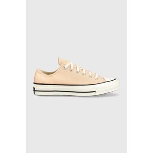 Tenisky Converse Chuck 70 OX dámske, oranžová farba, A03448C