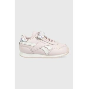 Detské tenisky Reebok Classic ROYAL CL JOG ružová farba