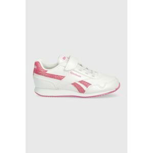 Detské tenisky Reebok Classic ROYAL CL JOG biela farba