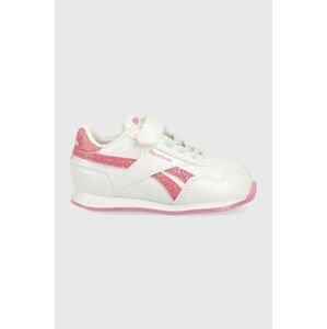 Detské tenisky Reebok Classic ROYAL CL JOG biela farba