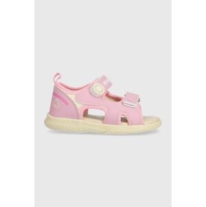 Detské sandále Primigi ružová farba