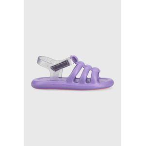 Detské sandále Melissa Freesherman fialová farba