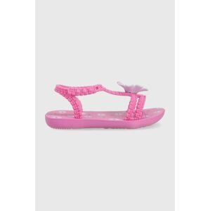 Detské sandále Ipanema fialová farba