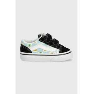 Detské tenisky Vans TD Old Skool V MELT BLKML