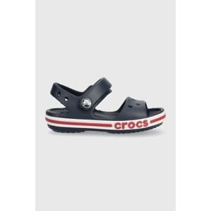Detské sandále Crocs CROCS BAYABAND SANDAL tmavomodrá farba