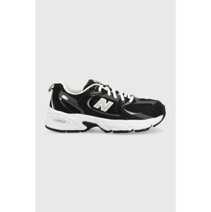 Detské tenisky New Balance NBGR530 čierna farba