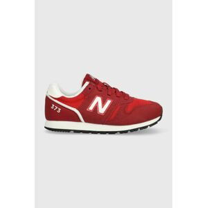 Detské tenisky New Balance NBYC373 červená farba