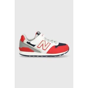 Detské tenisky New Balance YV996XF3 červená farba