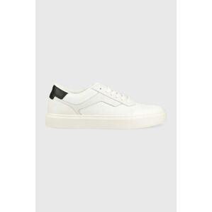 Tenisky Calvin Klein LOW TOP LACE UP KNIT biela farba, HM0HM00922