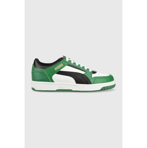 Tenisky Puma Rebound Joy Low zelená farba