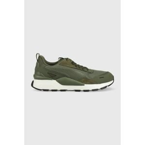 Tenisky Puma RS 3.0 Suede zelená farba