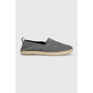 Espadrilky Tommy Hilfiger TH ESPADRILLE CORE CHAMBRAY tmavomodrá farba, FM0FM04451