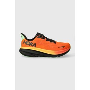 Bežecké topánky Hoka One One Clifton 9 1127895-EPFR, oranžová farba