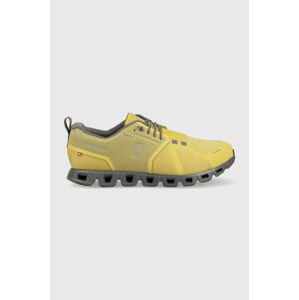 Bežecké topánky On-running Cloud 5 Waterproof žltá farba