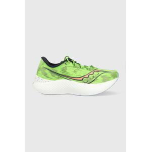 Bežecké topánky Saucony Endorphin Pro 3 zelená farba