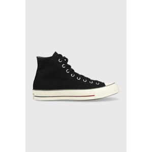 Tenisky Converse Chuck 70 HI pánske, čierna farba, A02758C