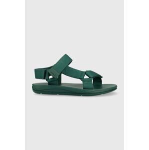 Sandále Camper Webbing pánske, zelená farba, K100539.022