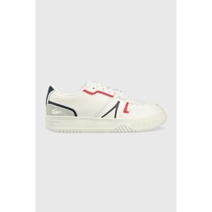 Kožené tenisky Lacoste L001 Leather Sneaker biela farba, 42SMA0092