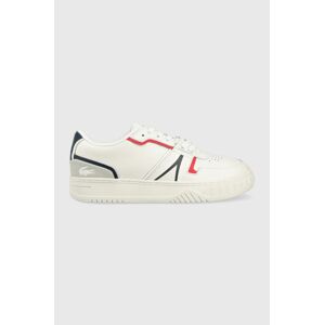 Kožené tenisky Lacoste L001 Leather Sneaker biela farba, 42SMA0092