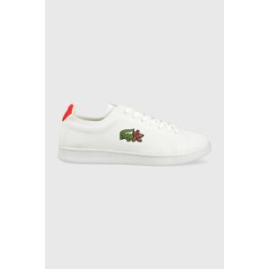 Tenisky Lacoste x Stranger Things Carnaby Piquee biela farba, 45SMA0133