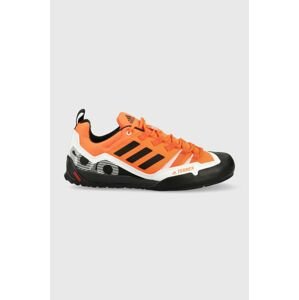 Topánky adidas TERREX Swift Solo 2 oranžová farba