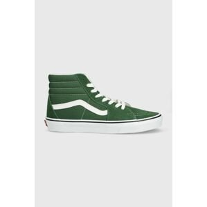 Tenisky Vans SK8-Hi zelená farba, VN0005U96QU1