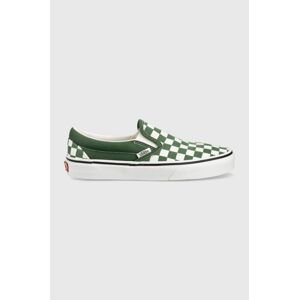 Tenisky Vans Classic Slip-On zelená farba, VN0A7Q5D6QU1