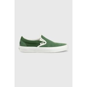 Tenisky Vans Classic Slip-On zelená farba, VN0A7Q5DY9H1