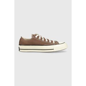 Tenisky Converse Chuck 70 OX hnedá farba, A02768C