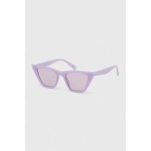 Slnečné okuliare Aldo dámske, fialová farba