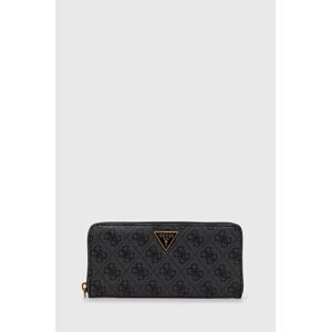 peňaženka Guess dámsky, čierna farba