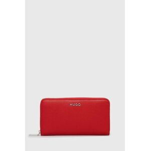 Peňaženka HUGO dámsky, červená farba