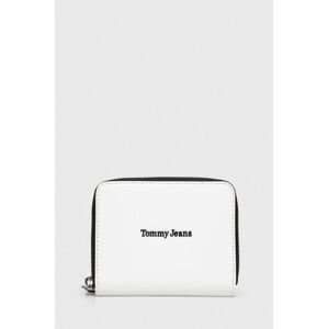 Peňaženka Tommy Jeans dámsky, biela farba