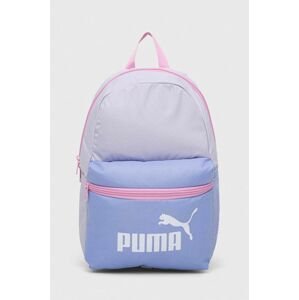 Detský ruksak Puma PUMA Phase Small Backpack fialová farba, malý, s potlačou