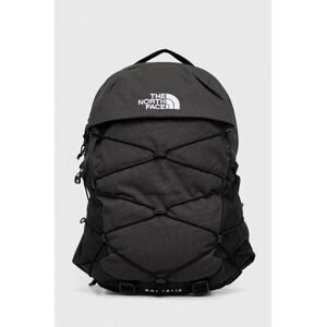 Ruksak The North Face NF0A52SEYLM1-YLM1, šedá farba, veľký, s nášivkou