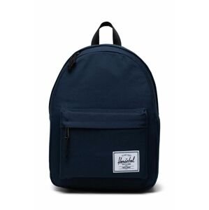 Ruksak Herschel Classic Backpack tmavomodrá farba, veľký, jednofarebný