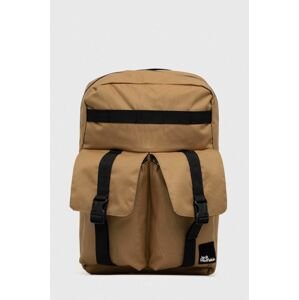 Ruksak Jack Wolfskin 10 zelená farba, veľký, vzorovaný