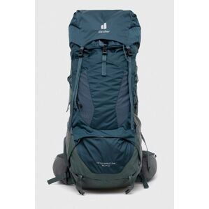 Ruksak Deuter Aircontact Lite 50 + 10 zelená farba, veľký, jednofarebný