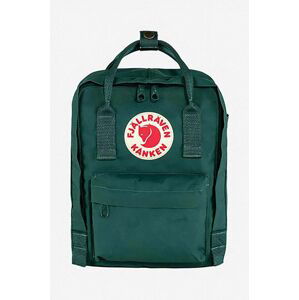 Ruksak Fjallraven F23561.667-667, zelená farba, malý, vzorovaný