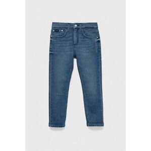 Detské rifle Calvin Klein Jeans DAD FIT AZURE BLUE