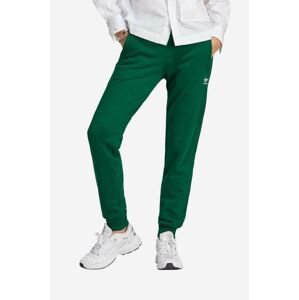 Bavlnené tepláky adidas Originals IA6480-green, zelená farba, jednofarebné