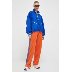 Tepláky adidas Originals oranžová farba, vzorované